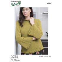 (N1489 Bell Sleeve Sweater)